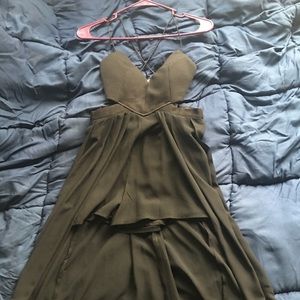 Jumper- Cross-Back Spaghetti Strap